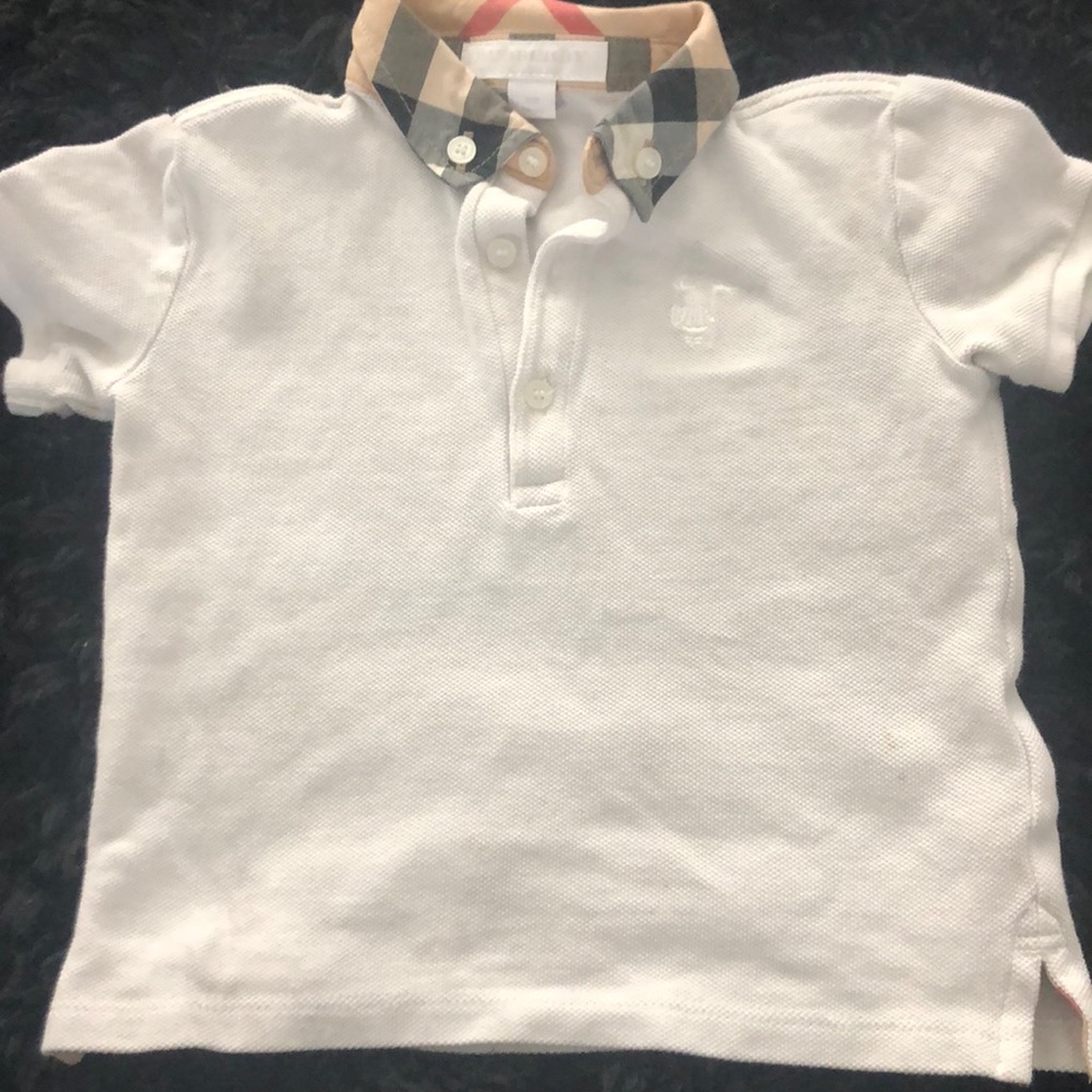 Little boys Burberry Polo